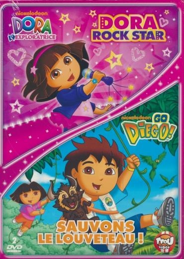 Dora l'exploratrice : Dora rock star ; Diego ! Sauvons le louveteau