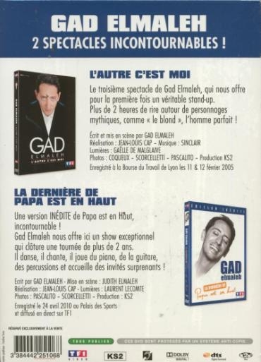 Gad Elmaleh La Derniere De Papa Est En Haut L Autre C Est Moi